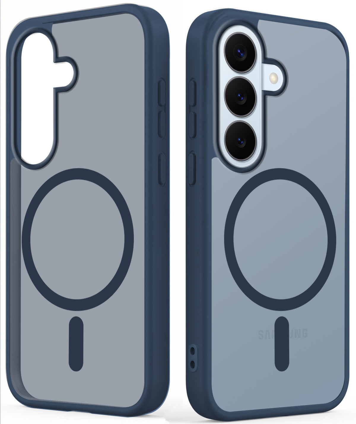 For Samsung Galaxy S26 Plus Matte Finish Back Case Cover (MagSafe Compatible | Translucent Soft Touch | Slim and Unbreakable)