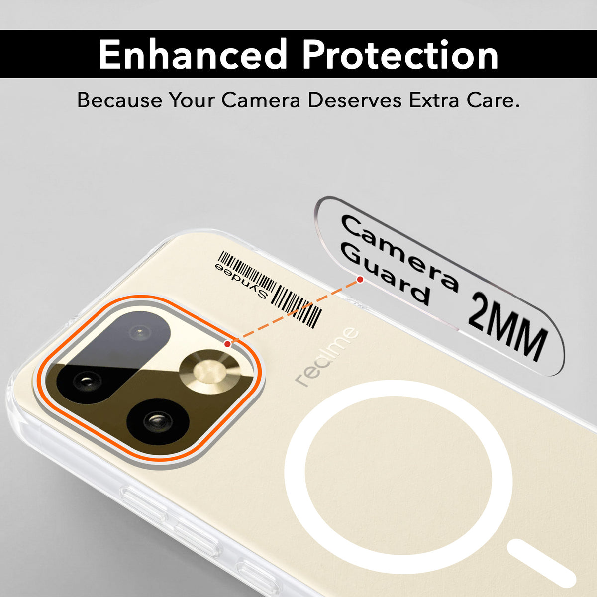 For Realme 16 Pro Plus 5G Back Cover Case (Soft Touch | Camera Bump Protection | MagSafe Compatible | Matte Finish)