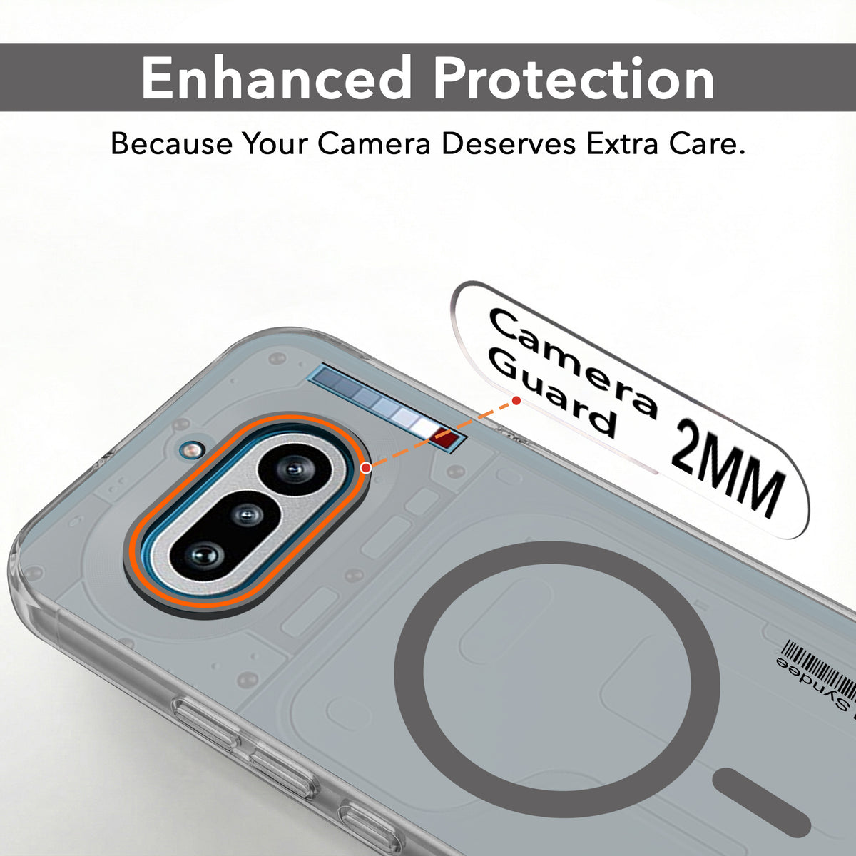 For Nothing Phone 4A 5G Back Cover Case (Soft Touch | Camera Bump Protection | MagSafe Compatible | Matte Finish)