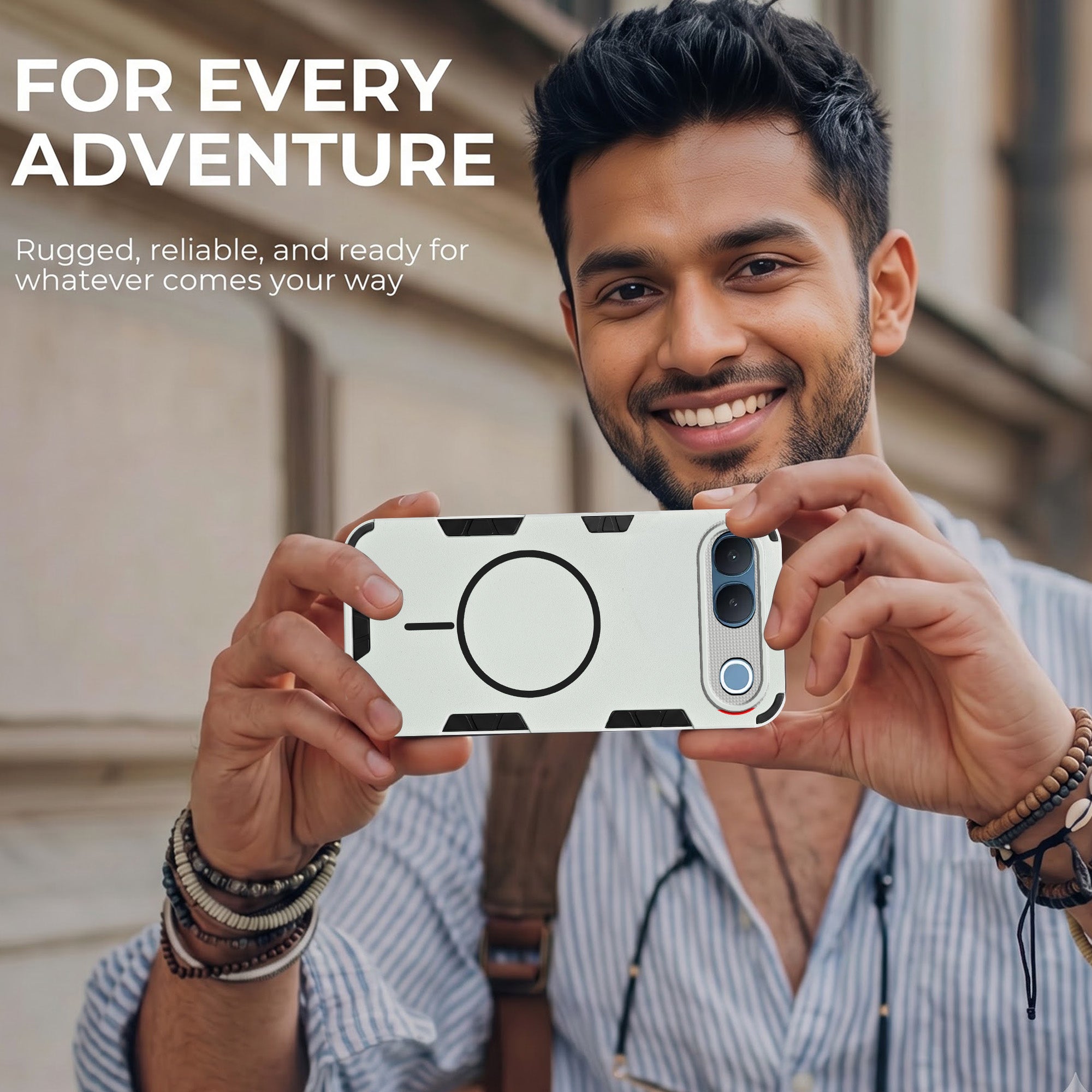 For Vivo S2 5G Back Cover Case (Slim Hybrid Armor | Shockproof Camera Protection | Rugged Dual Layer)