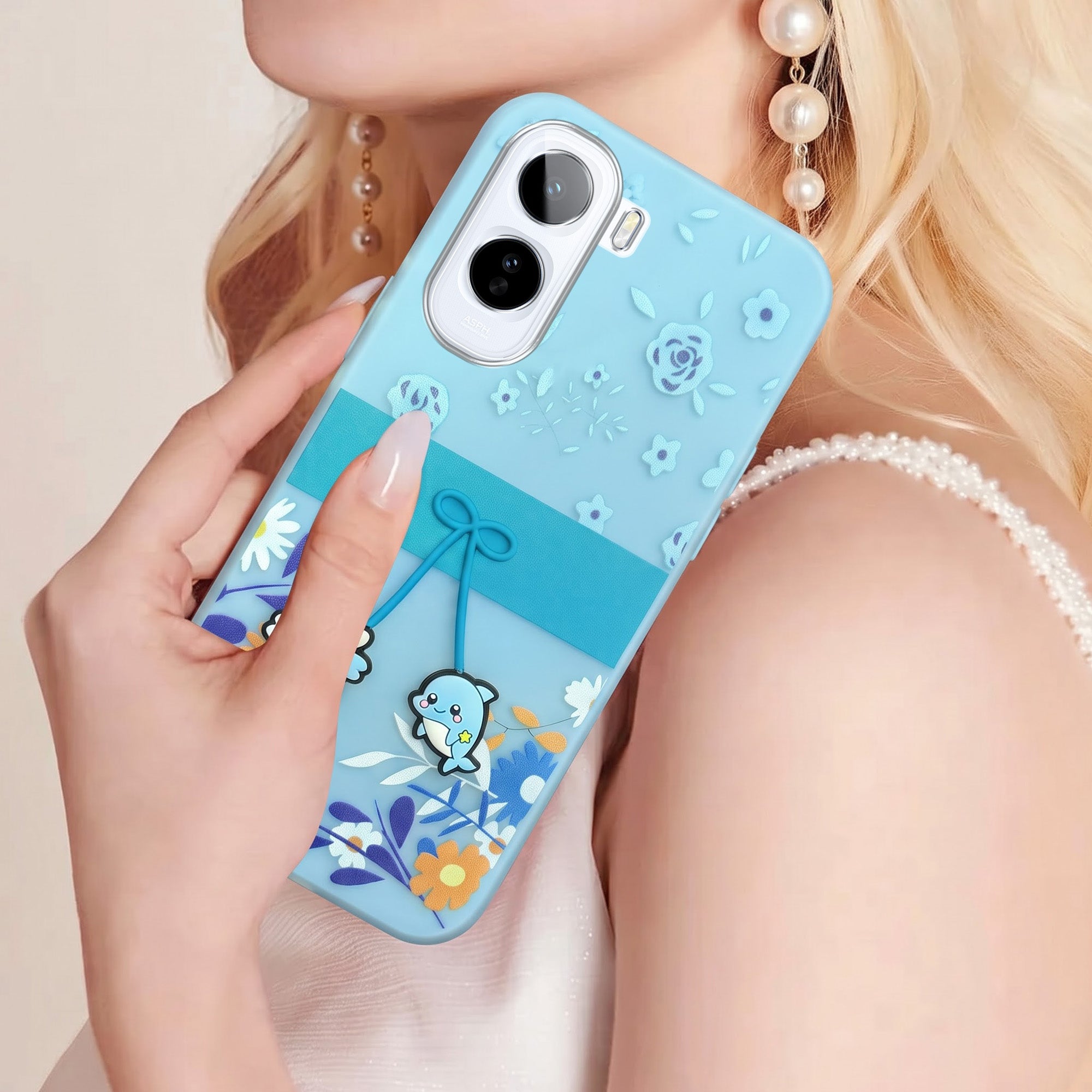 For Vivo T5 Pro 5G Back Cover Case (3D Cute Cartoons | Hard Back Side Soft | Matte Premium Finish | HD Printing)