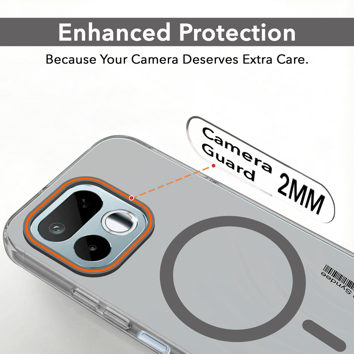 For Realme 16T 5G Back Cover Case (Soft Touch | Camera Bump Protection | MagSafe Compatible | Matte Finish)