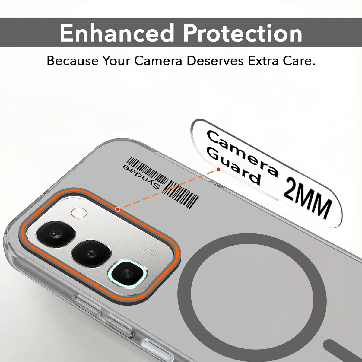 For Realme 16x 5G Back Cover Case (Soft Touch | Camera Bump Protection | MagSafe Compatible | Matte Finish)