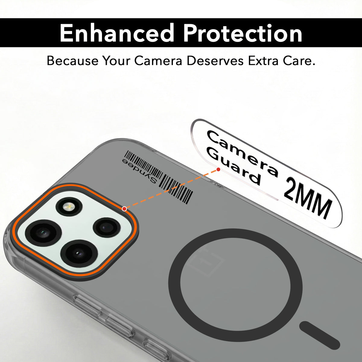 For Oneplus Nord 6 Back Cover Case (Soft Touch | Camera Bump Protection | MagSafe Compatible | Matte Finish)