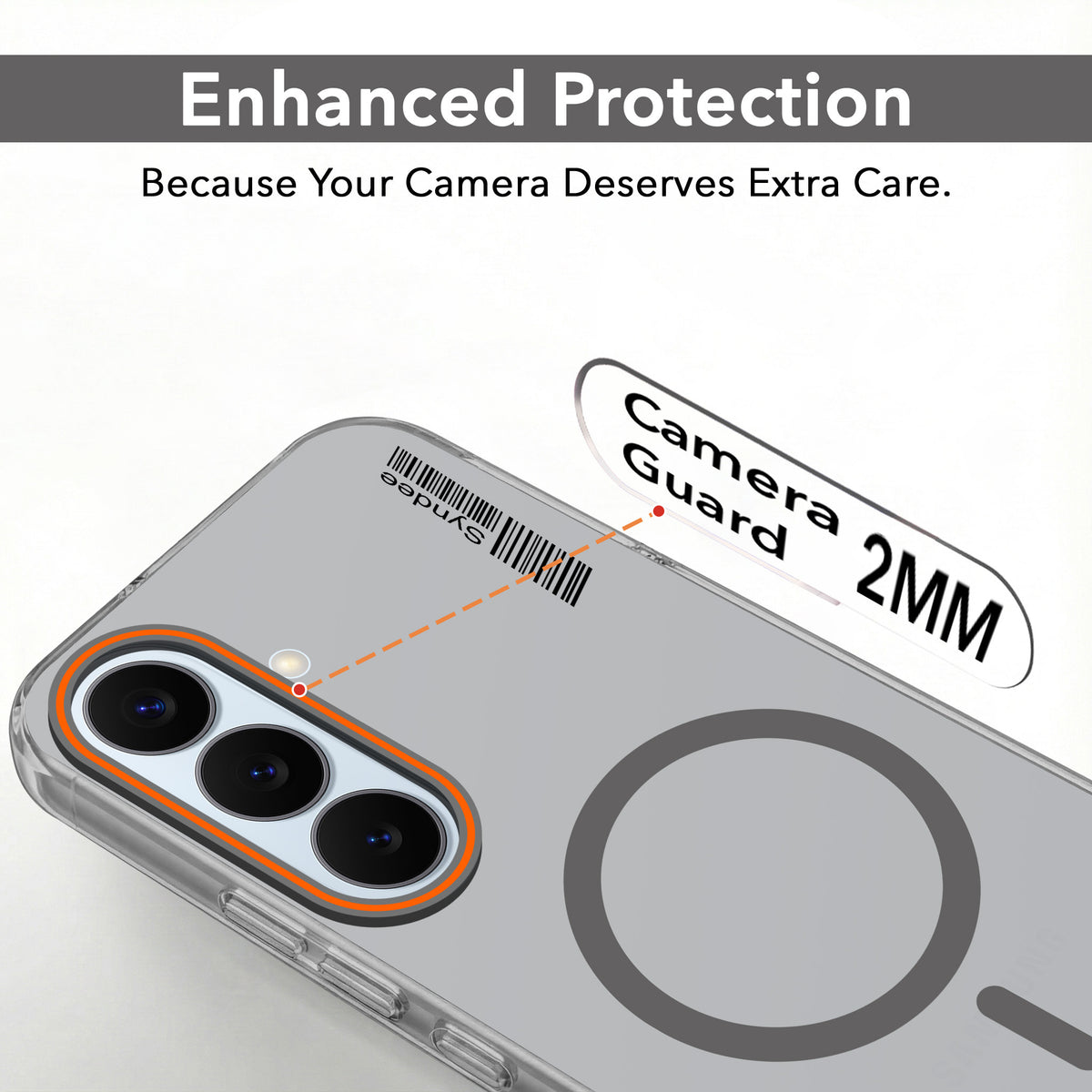 For Samsung Galaxy S26 5G Back Cover Case (Soft Touch | Camera Bump Protection | MagSafe Compatible | Matte Finish)