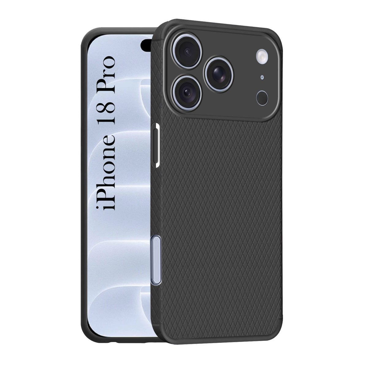 For Apple iPhone 18 Pro Back Cover Case (Liquid Silicone | Side Grip | Camera Protection)