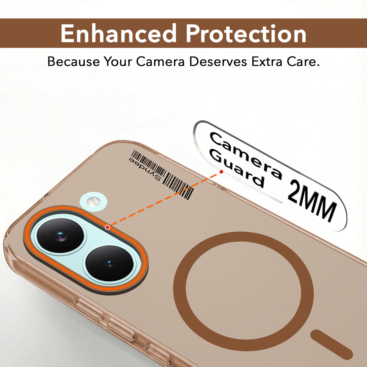 For Poco X8 Pro Back Cover Case (Soft Touch | Camera Bump Protection | MagSafe Compatible | Matte Finish)
