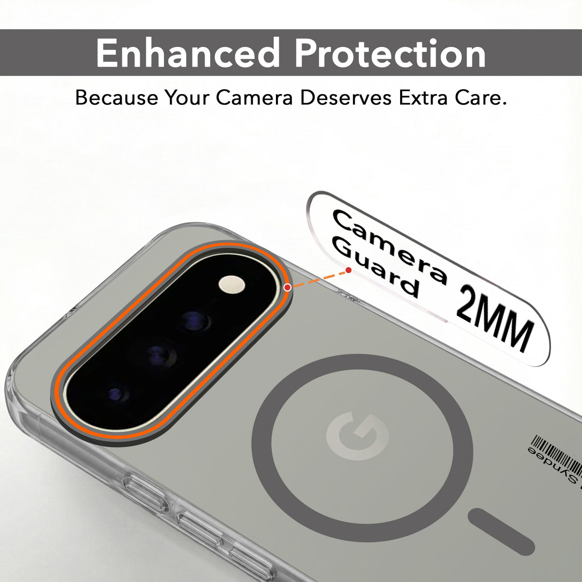 For Google Pixel 11 Pro Back Cover Case (Soft Touch | Camera Bump Protection | MagSafe Compatible | Matte Finish)