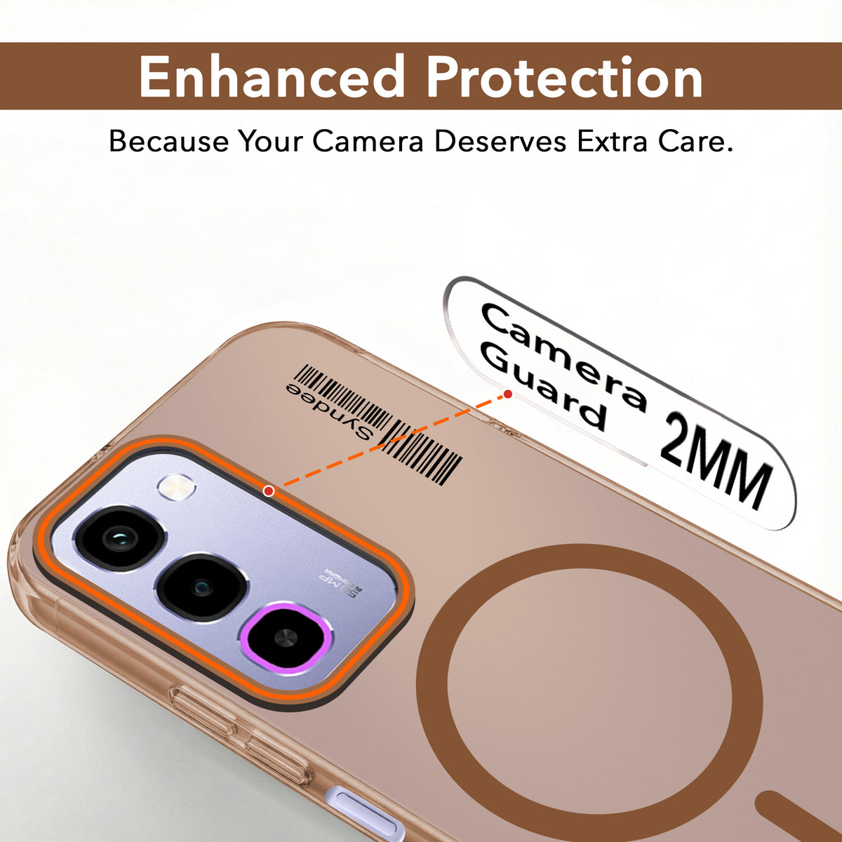 For Realme P4R 5G | Realme Narzo 100X 5G Back Cover Case (Soft Touch | Camera Bump Protection | MagSafe Compatible | Matte Finish)
