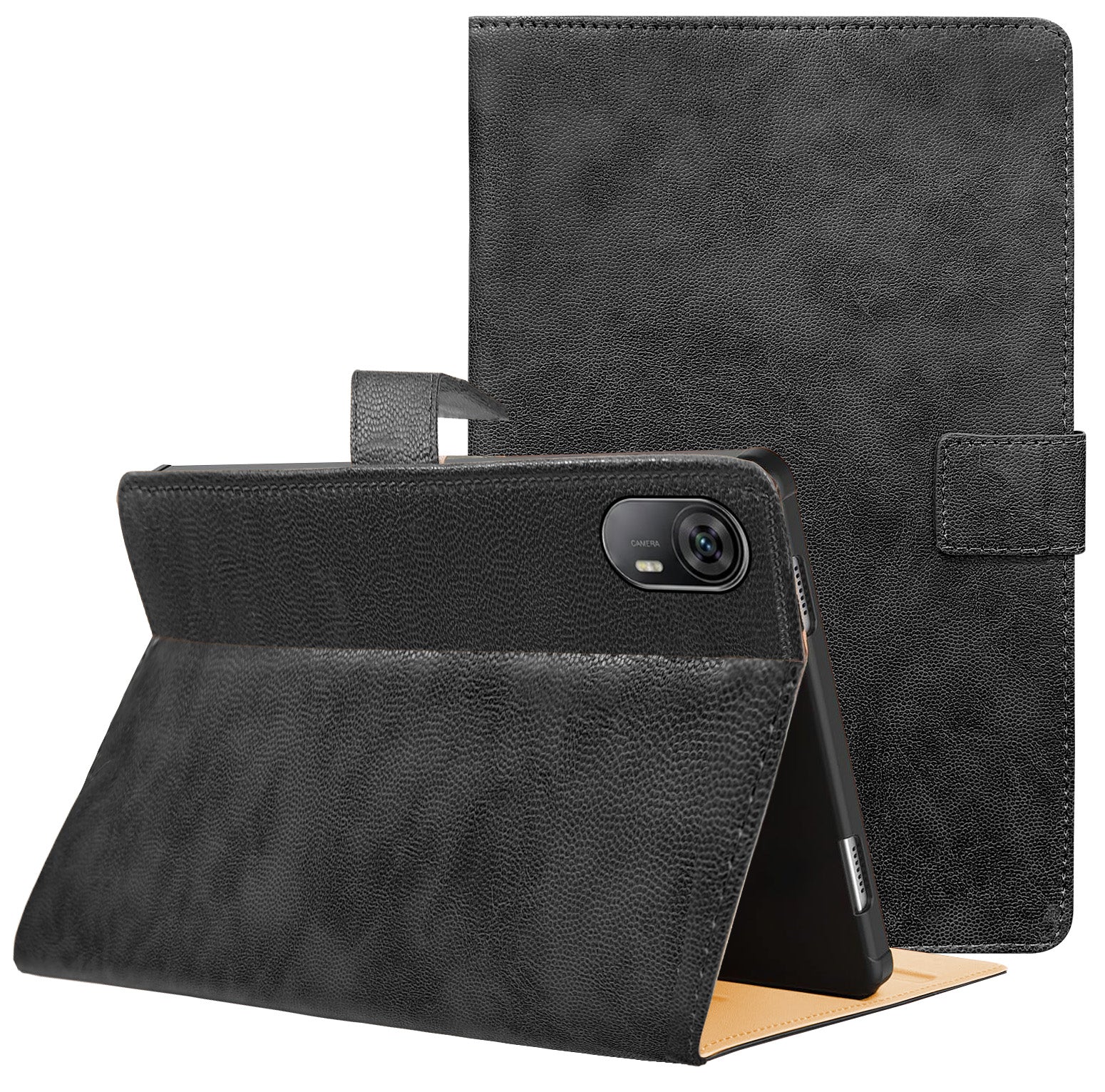For Acer One T10-22L 10.36 Inch Flip Cover Folio Cover (PU Leather | Multi-Angle Smart Stand | Card Storage Slots | Silicone Back Pouch)