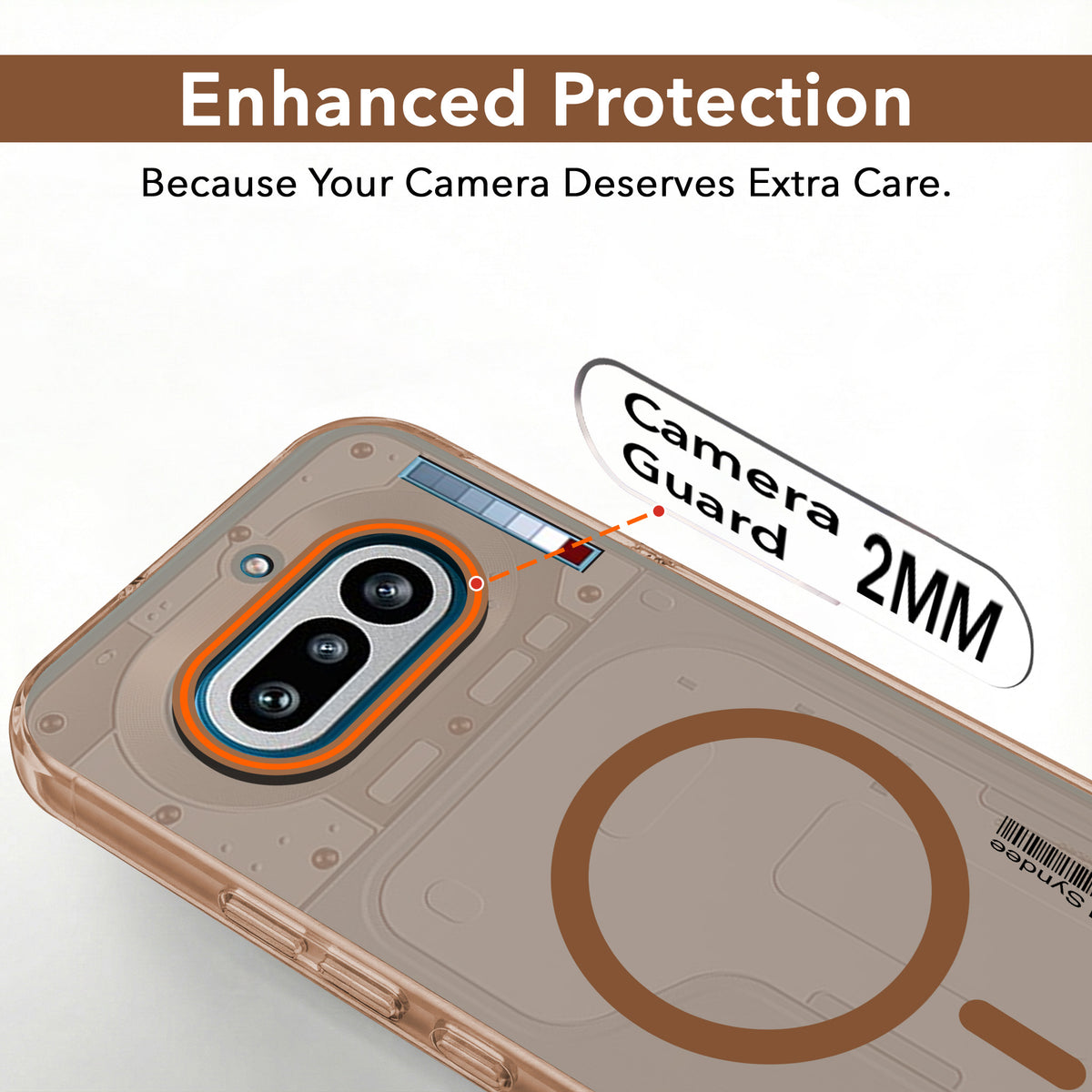For Nothing Phone 4A 5G Back Cover Case (Soft Touch | Camera Bump Protection | MagSafe Compatible | Matte Finish)