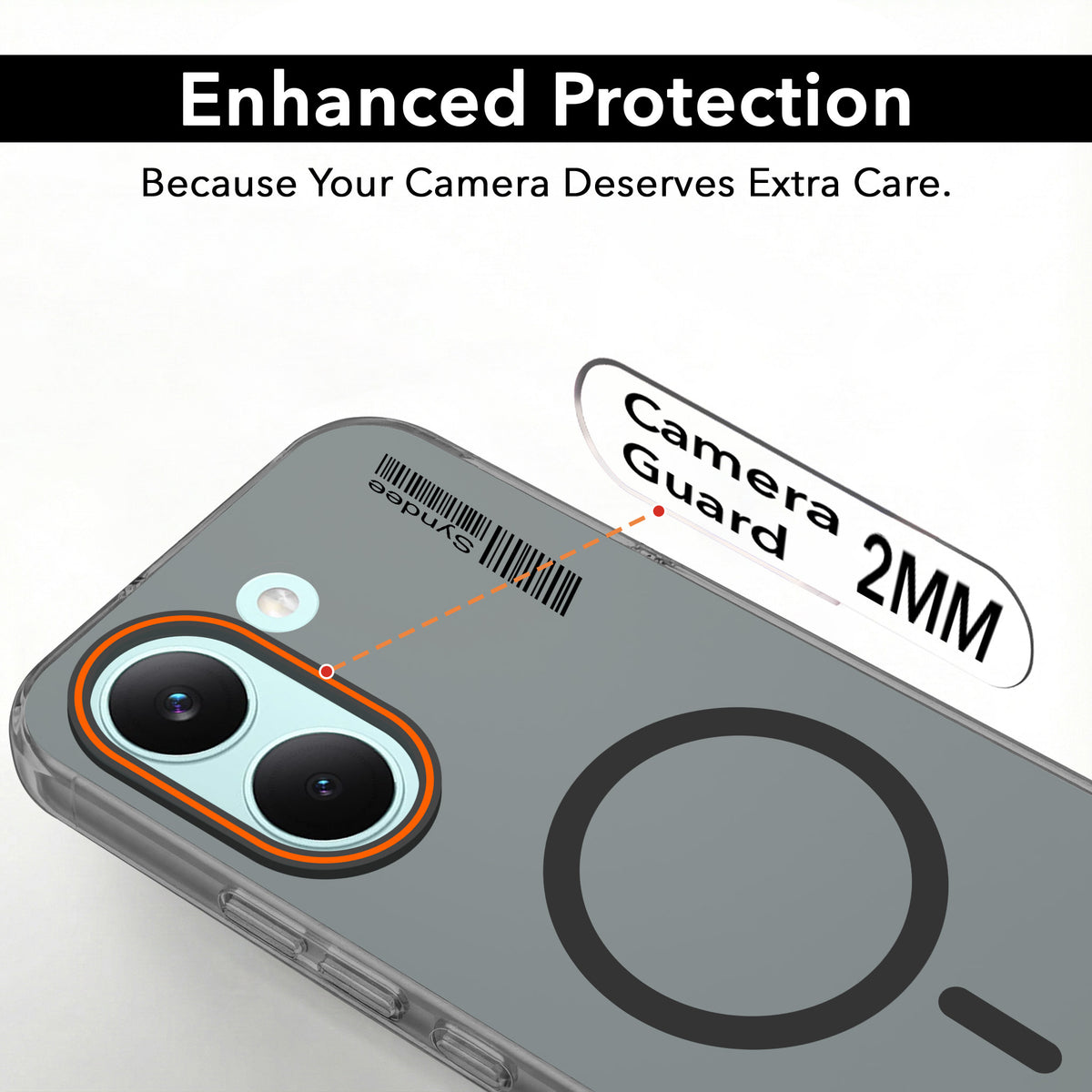 For Poco X8 Pro Back Cover Case (Soft Touch | Camera Bump Protection | MagSafe Compatible | Matte Finish)
