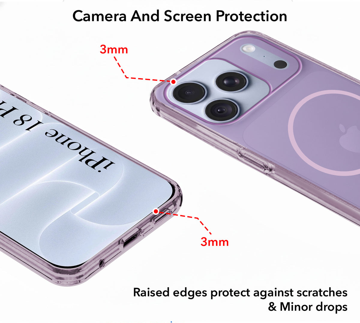 For Apple iPhone 18 Pro Back Cover Case Silicone (Slim Paper Thin | Camera Protection Bump | Minimalist Professional | Soft Flexible)