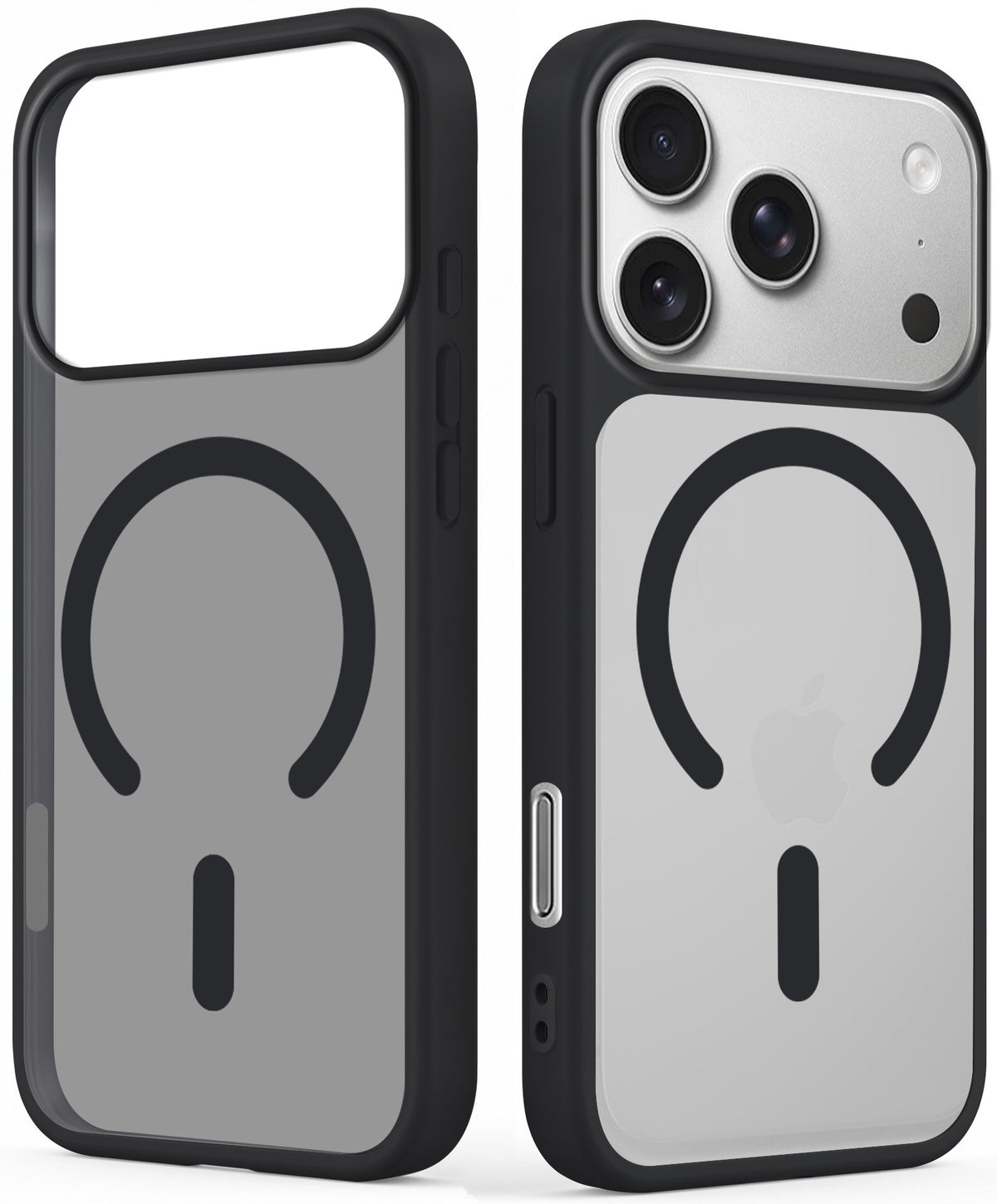 For Apple iPhone 17 Pro Max Matte Finish Back Case Cover (MagSafe Compatible | Translucent Soft Touch | Slim and Unbreakable)