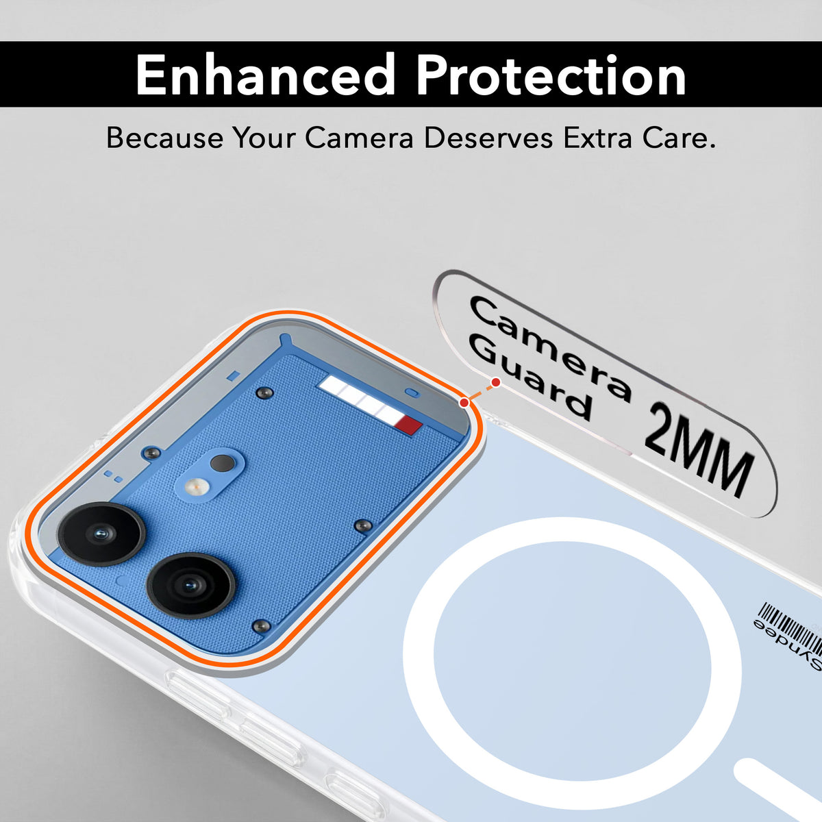 For Nothing Phone 4B 5G Back Cover Case (Soft Touch | Camera Bump Protection | MagSafe Compatible | Matte Finish)