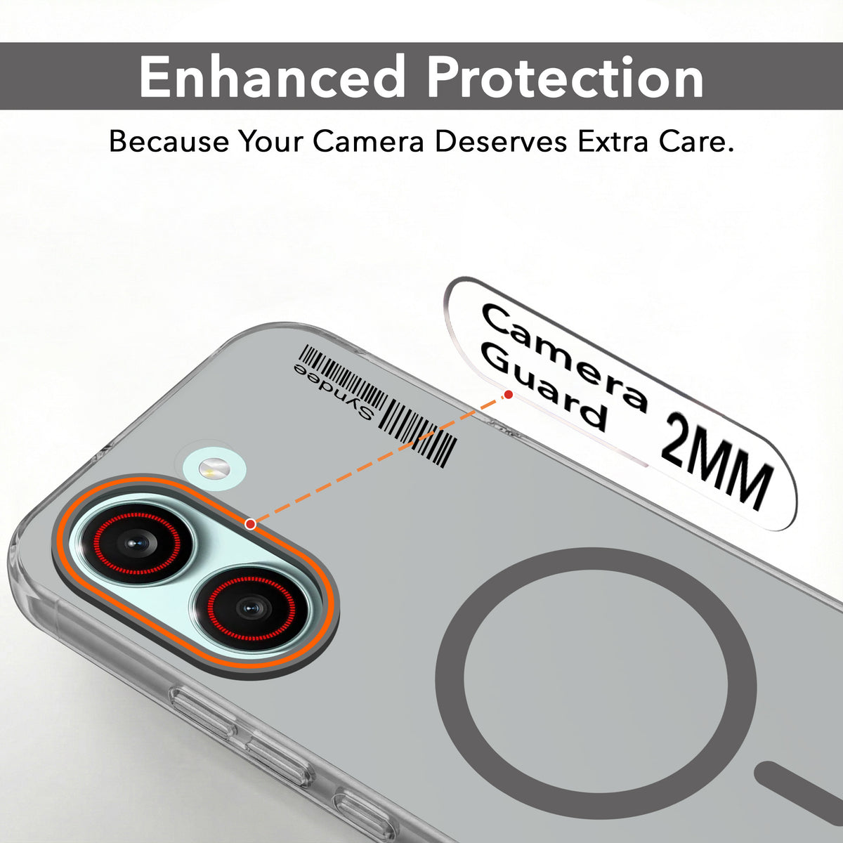For Redmi Turbo 5 Back Cover Case (Soft Touch | Camera Bump Protection | MagSafe Compatible | Matte Finish)