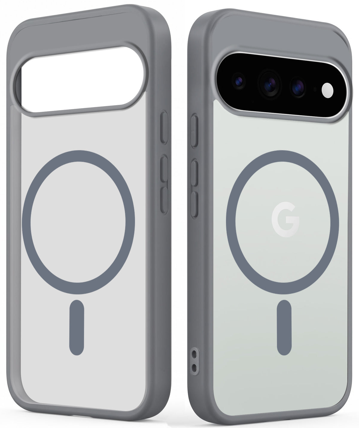 For Google Pixel 11 Pro XL Matte Finish Back Case Cover (MagSafe Compatible | Translucent Soft Touch | Slim and Unbreakable)