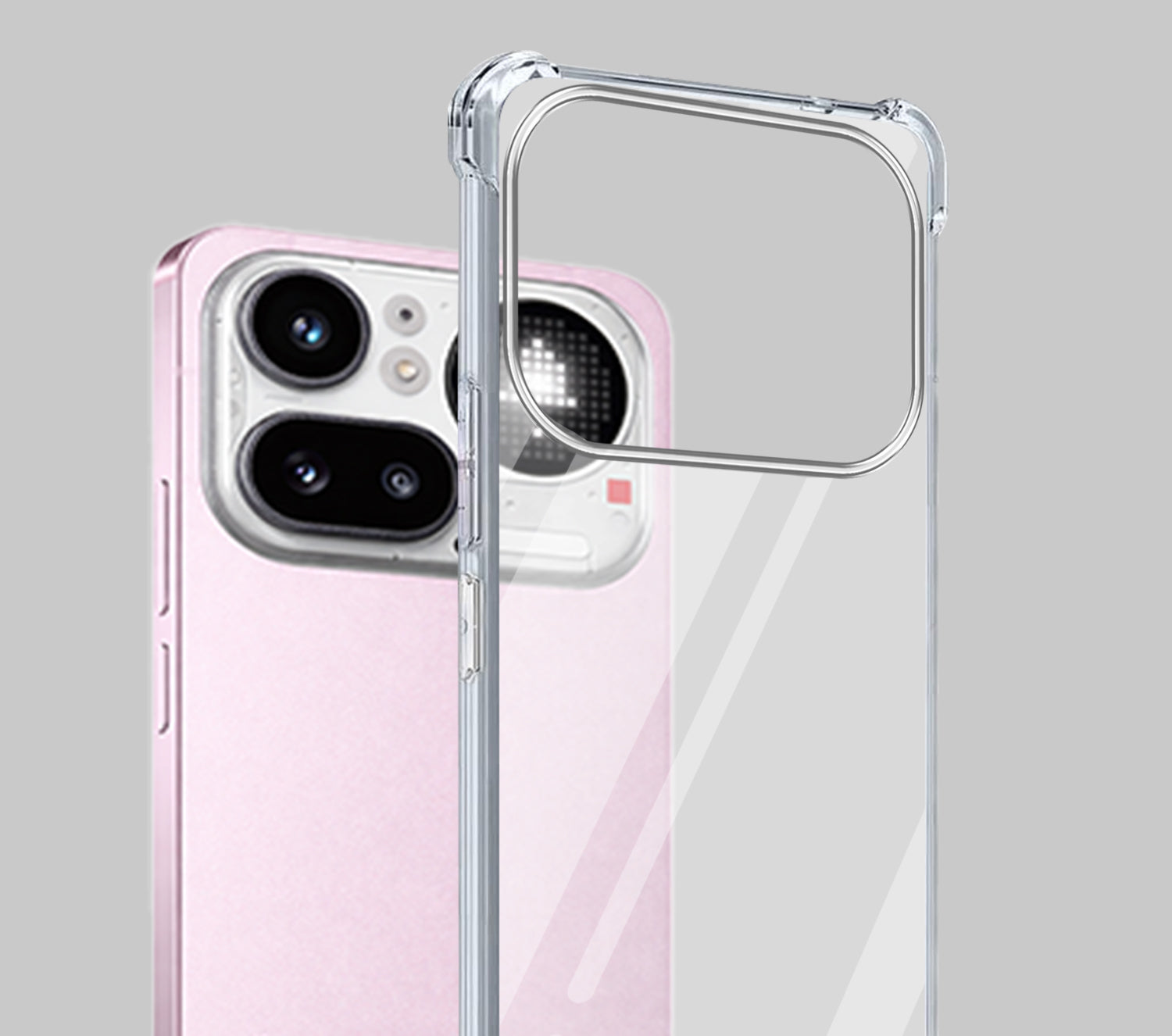 For Nothing Phone 4A Pro 5G Back Cover Shockproof Crystal-Clear (Drop & Camera Protection | Hard Polycarbonate)