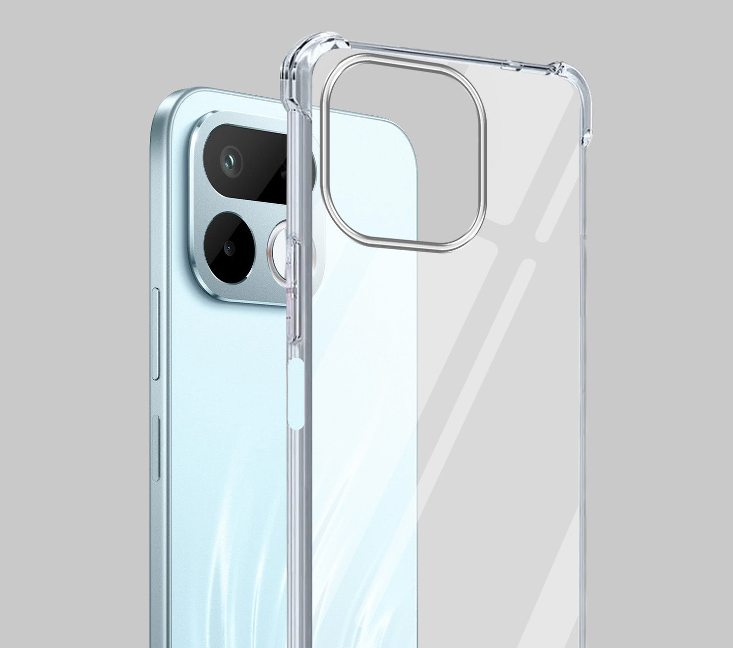 For Realme 16T 5G Back Cover Shockproof Crystal-Clear (Drop & Camera Protection | Hard Polycarbonate)