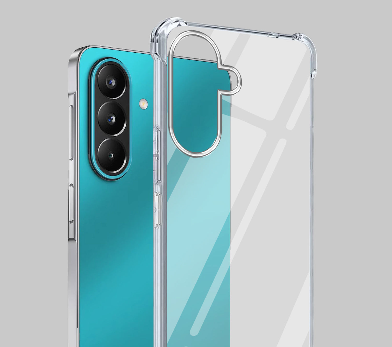 For Samsung Galaxy A27 5G |M47 5G Back Cover Shockproof Crystal-Clear (Drop & Camera Protection | Hard Polycarbonate)