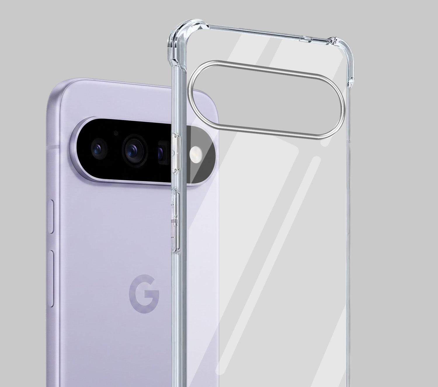 For Google Pixel 11 Back Cover Shockproof Crystal-Clear (Drop & Camera Protection | Hard Polycarbonate)