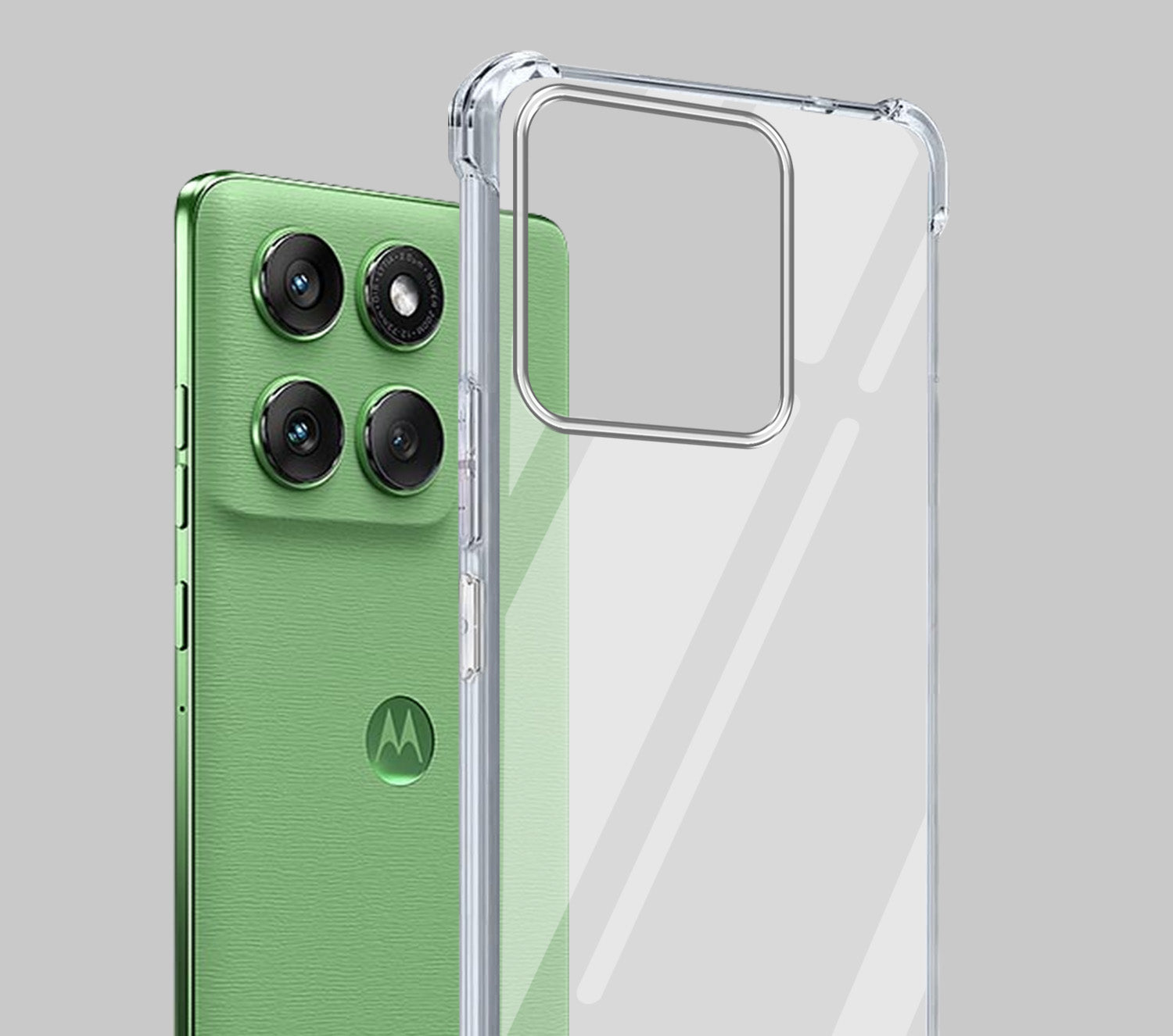 For Motorola Moto Edge 60 Back Cover ( Drop & Camera Protection | Hard Polycarbonate)