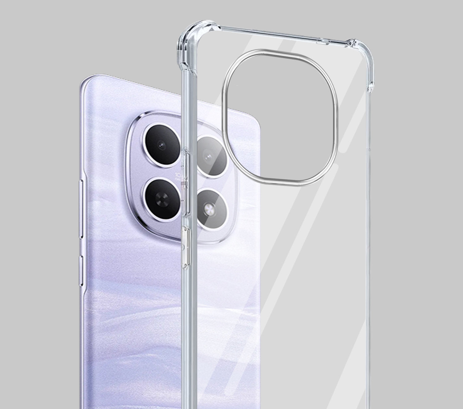 For Redmi note 15 | Redmi note 15 SE (5G) Shockproof Crystal-Clear Back Cover (Drop & Camera Protection | Hard Polycarbonate)