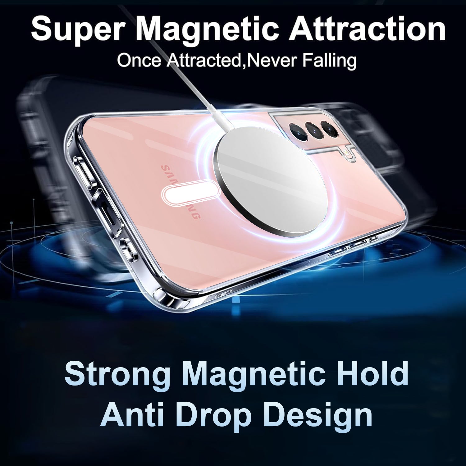 For Samsung Galaxy S21 5G S21 4G Back Cover Case MagSafe