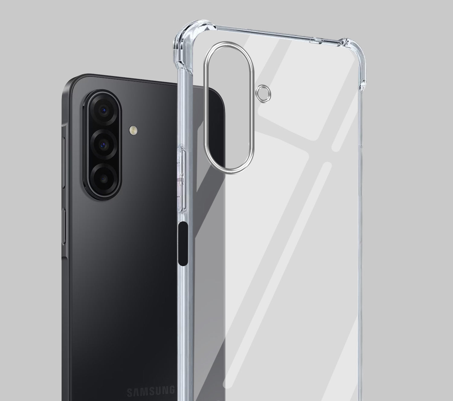 For Samsung Galaxy A17 | Samsung F17 | Samsung M17 Back Cover Shockproof Crystal-Clear 5G (Drop & Camera Protection | Hard Polycarbonate)