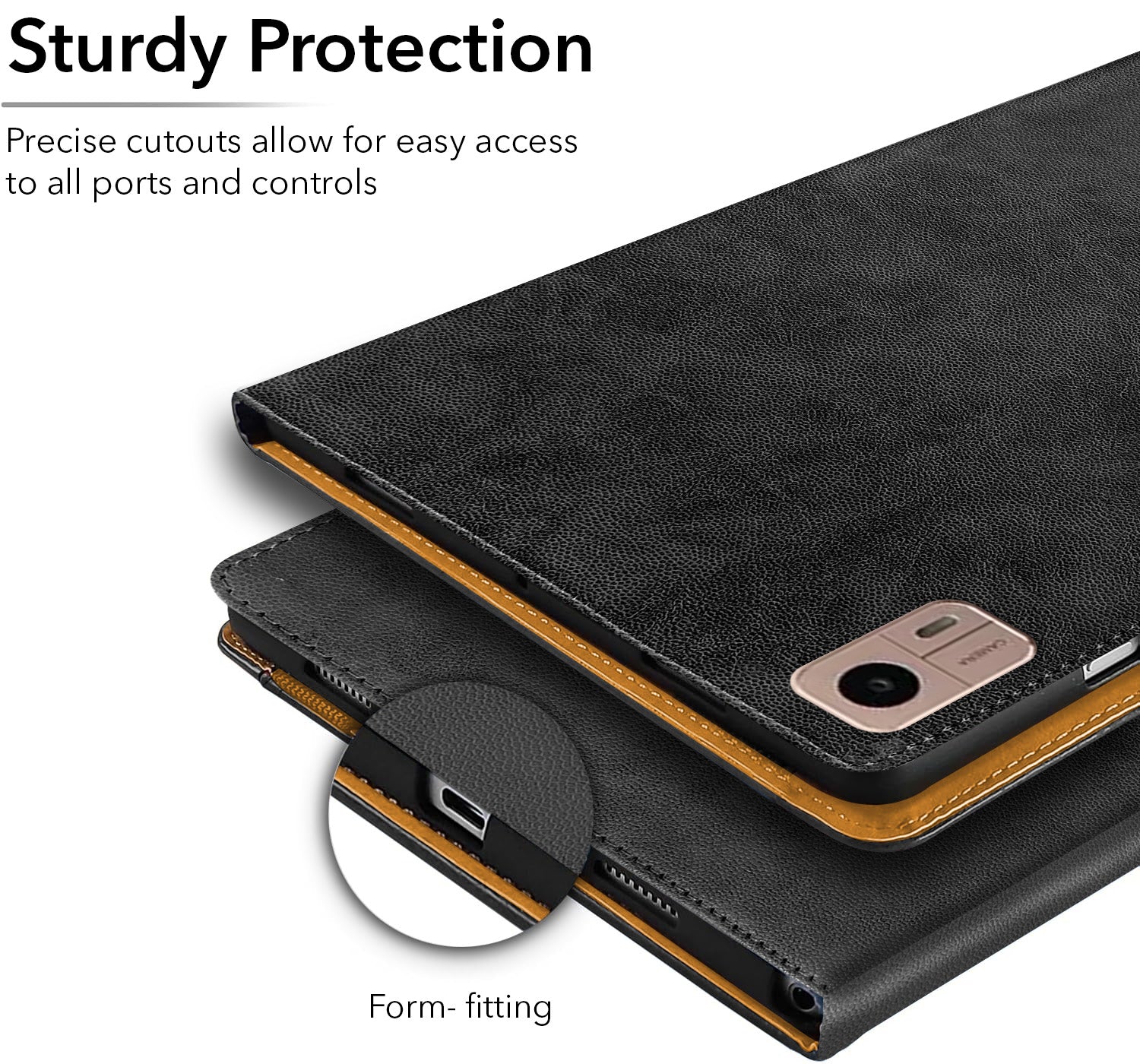 For Acer Iconia Tab iM10-22 10.36 Inch Flip Cover Folio Cover (PU Leather | Multi-Angle Smart Stand | Card Storage Slots | Silicone Back Pouch)