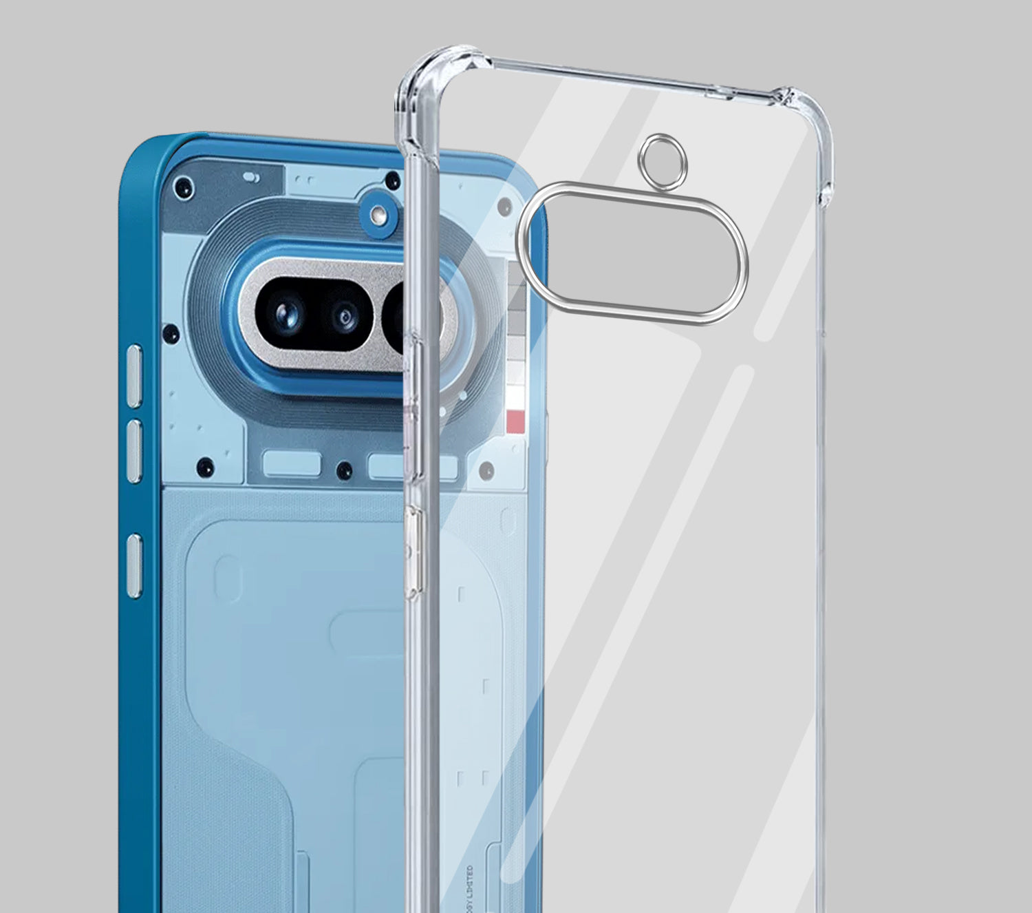 For Nothing Phone 4A 5G Back Cover Shockproof Crystal-Clear (Drop & Camera Protection | Hard Polycarbonate)