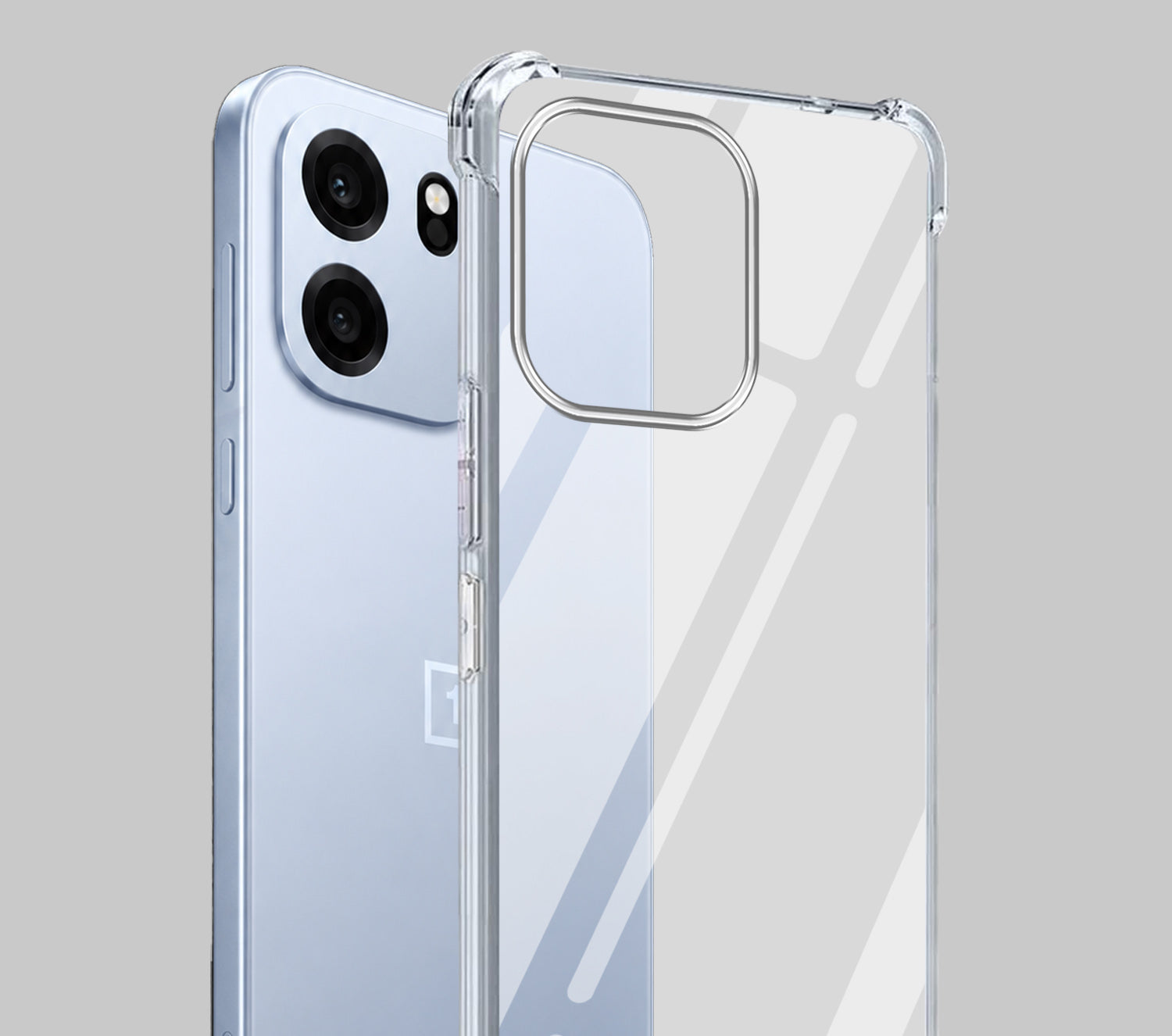 For Oneplus Nord CE 6 Back Cover Shockproof Crystal-Clear (Drop & Camera Protection | Hard Polycarbonate)