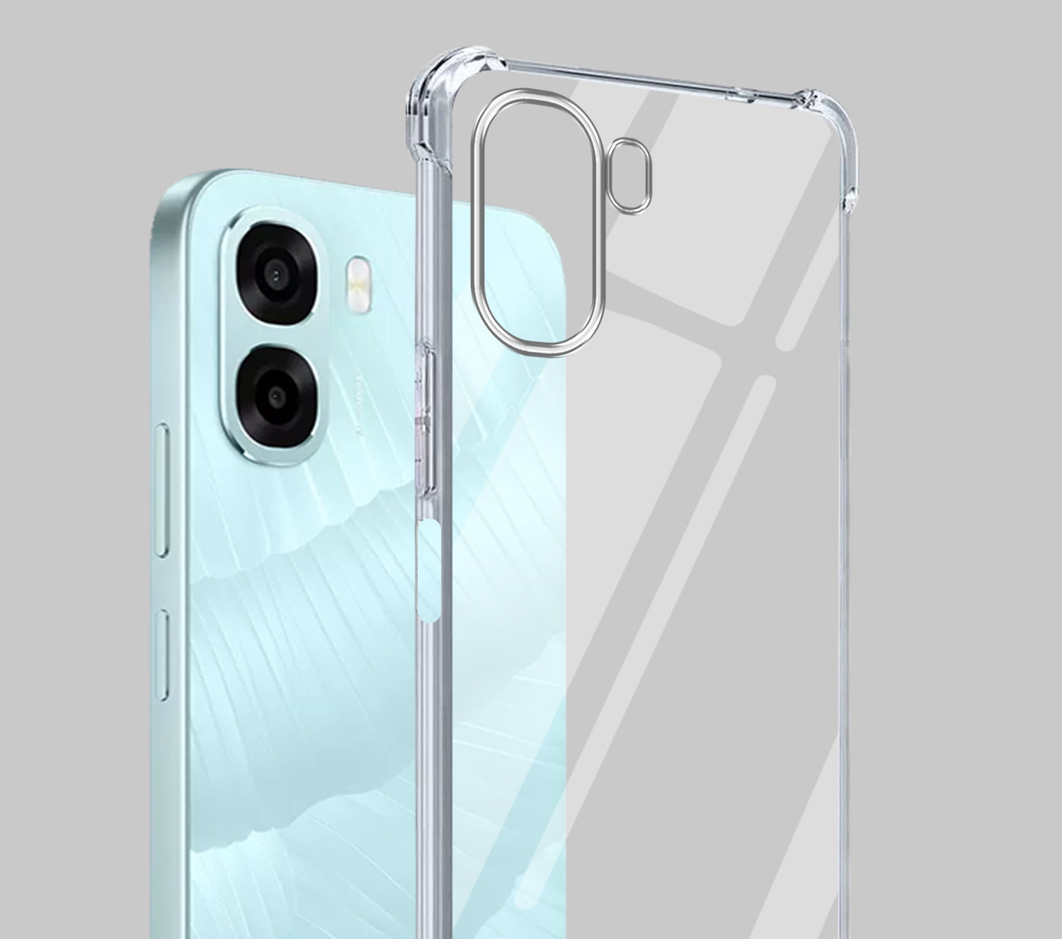 For Oppo A6X | Oppo A6S Back Cover Shockproof Crystal-Clear (Drop & Camera Protection | Hard Polycarbonate)