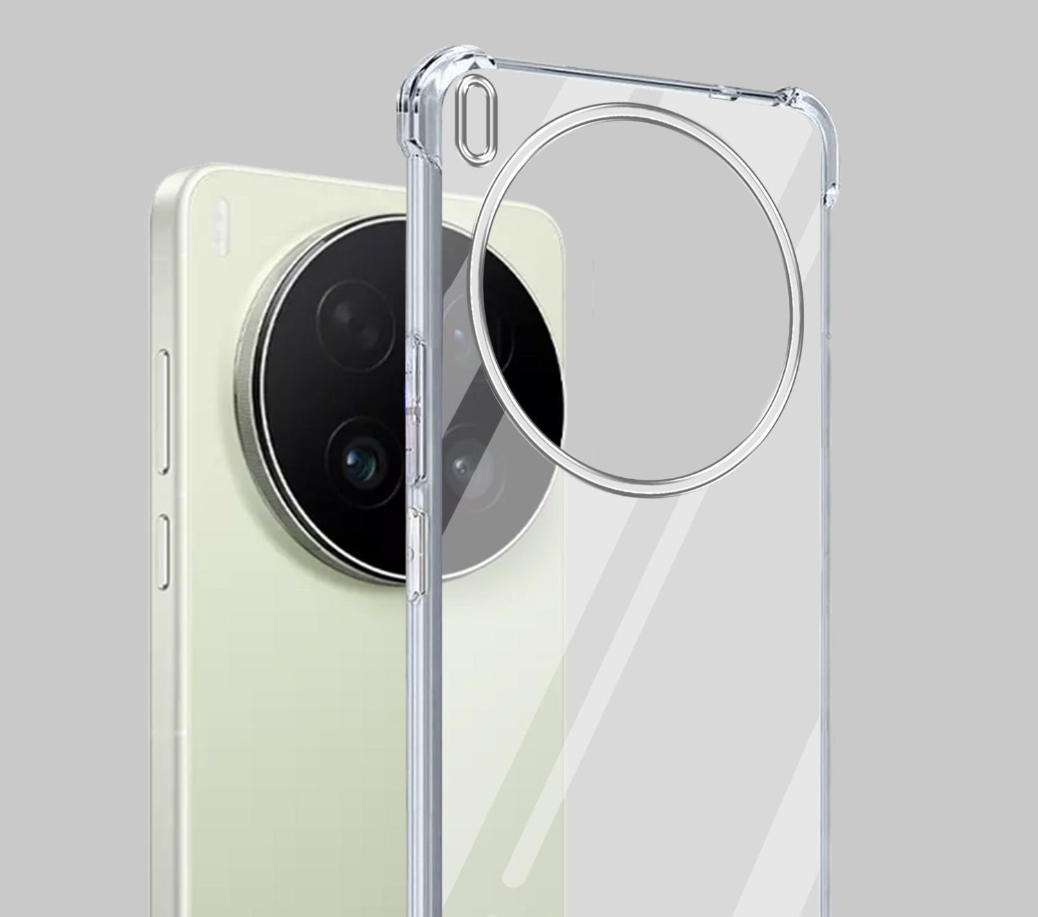 For Vivo X300 Ultra Back Cover Shockproof Crystal-Clear (Drop & Camera Protection | Hard Polycarbonate)