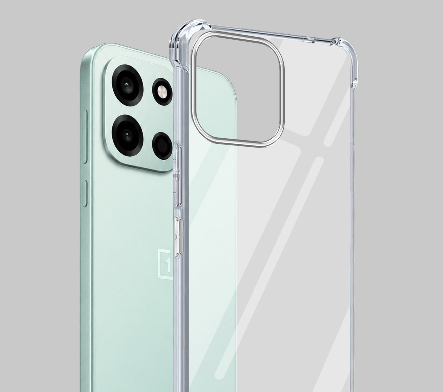 For Oneplus Nord 6 Back Cover Shockproof Crystal-Clear (Drop & Camera Protection | Hard Polycarbonate)