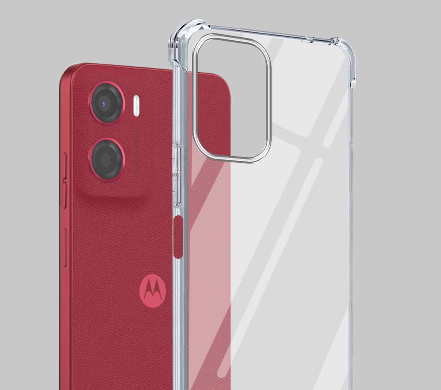 For Motorola Moto G05 Back Cover Shockproof Crystal-Clear ( Drop & Camera Protection | Hard Polycarbonate)