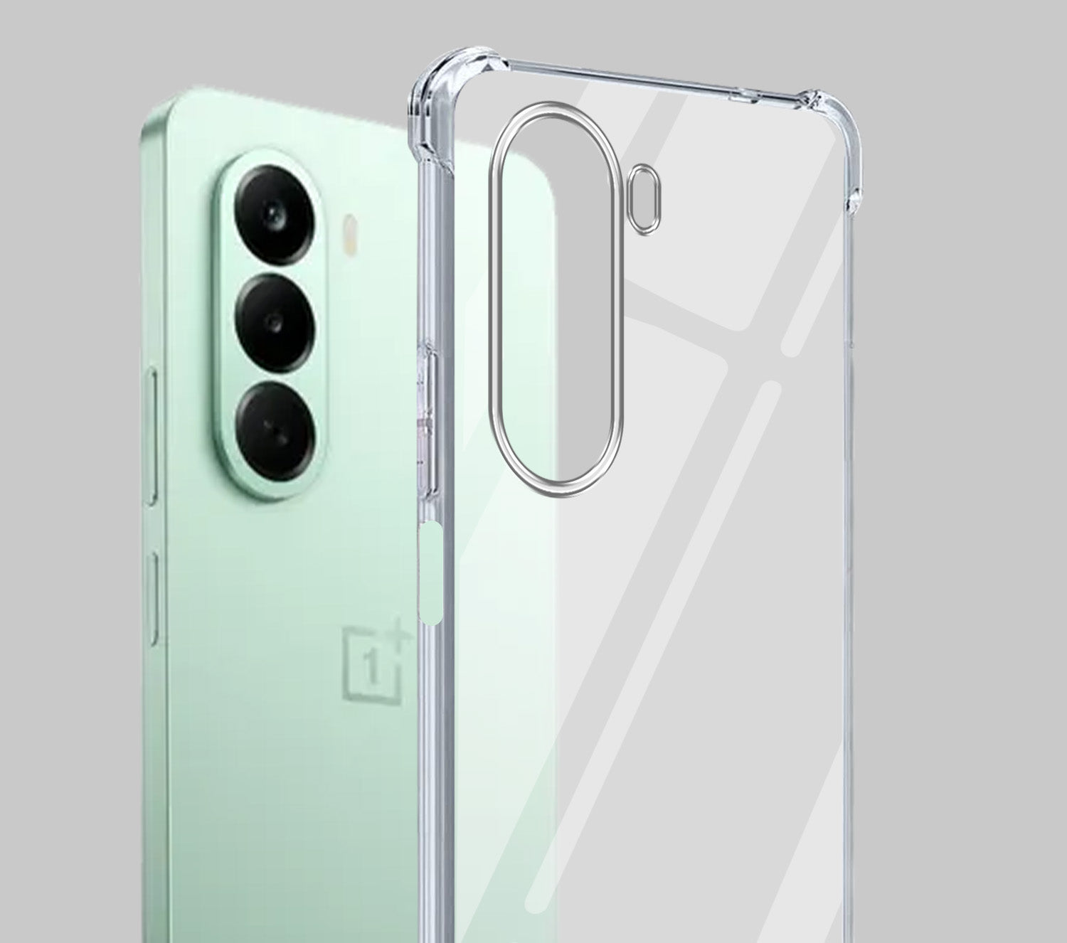 For OnePlus Nord CE 6 Lite Back Cover Shockproof Crystal-Clear (Drop & Camera Protection | Hard Polycarbonate)