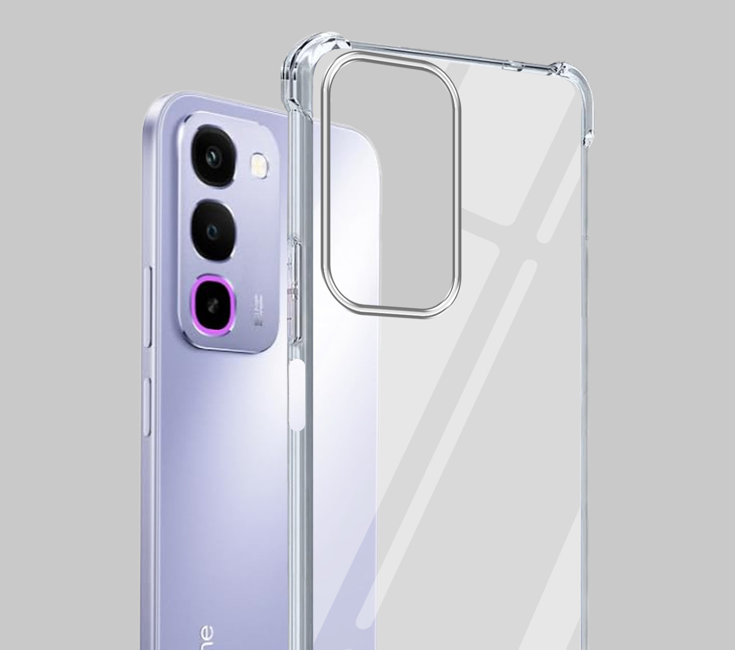 For Realme P4R 5G Back Cover Shockproof Crystal-Clear (Drop & Camera Protection | Hard Polycarbonate)