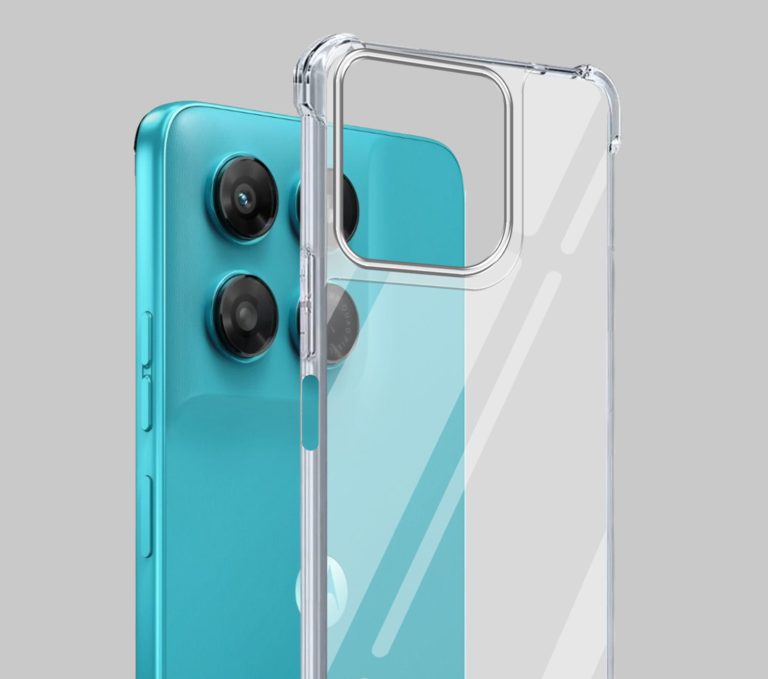 For Oppo K13 Back Cover Shockproof Crystal-Clear (Drop & Camera Protection | Hard Polycarbonate)