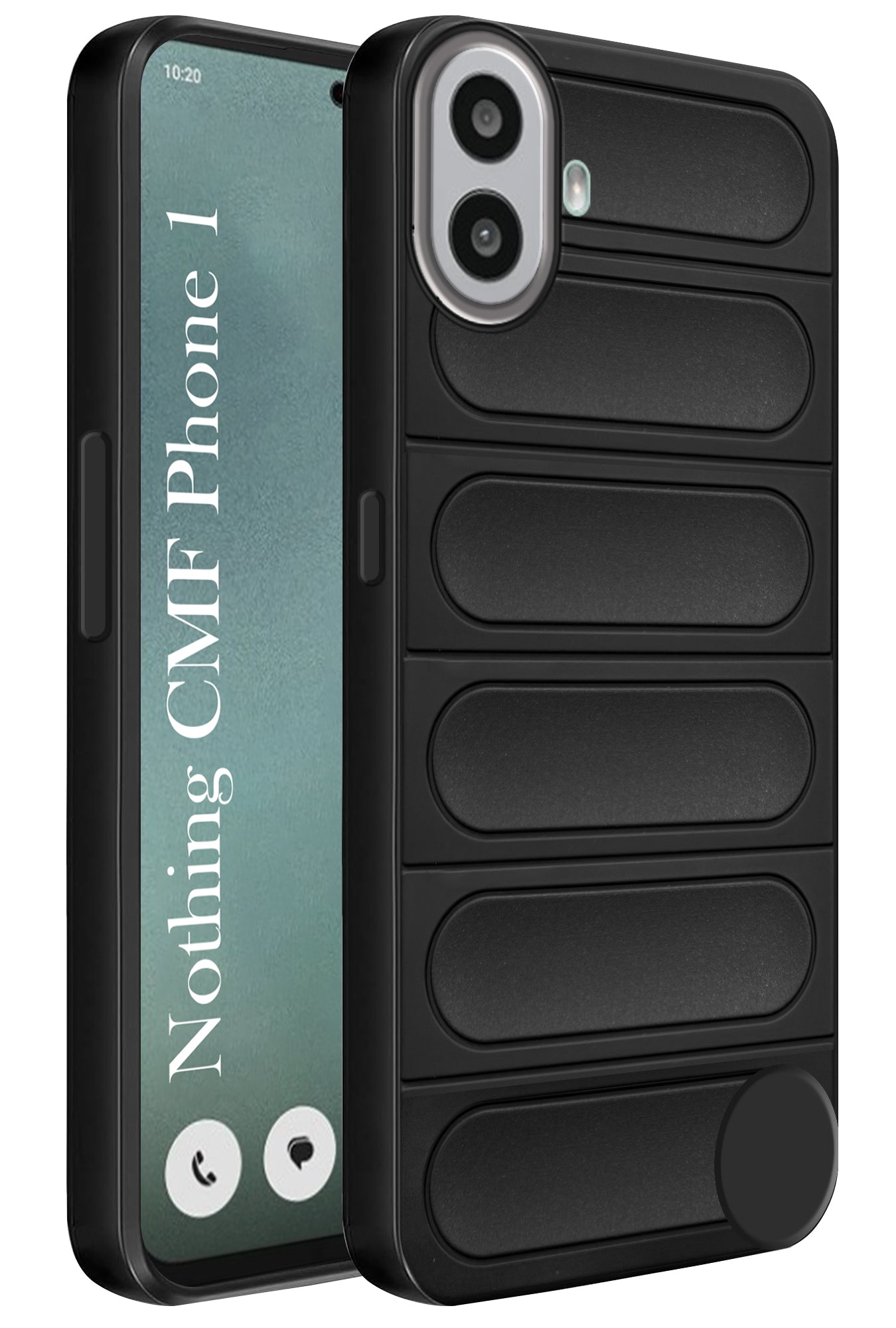 For Nothing CMF Phone 1 Back Cover Case (Matte Liquid Silicone | Professional Micro-Fiber Cloth Inside | Camera Protection Ring | )