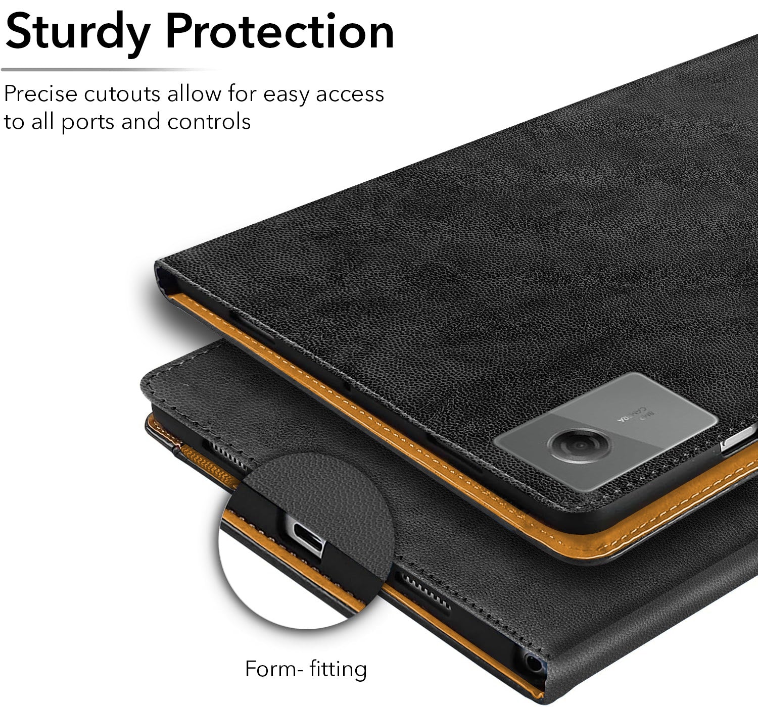 For Lenovo Idea Tab 11 Inch TB336FU/TB336ZU Flip Cover Folio Cover (PU Leather | Multi-Angle Smart Stand | Card Storage Slots | Silicone Back Pouch)