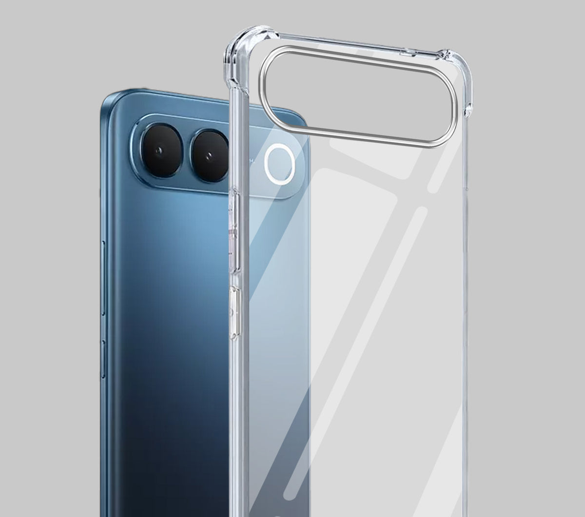 For Vivo S2 5G Back Cover Shockproof Crystal-Clear (Drop & Camera Protection | Hard Polycarbonate)