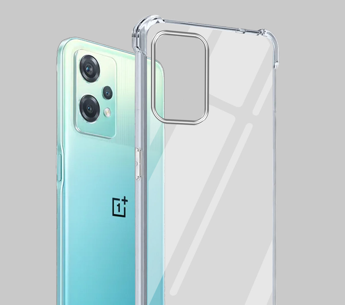 For OnePlus Nord CE 2 5G Back Cover Shockproof Crystal-Clear (Drop & Camera Protection | Hard Polycarbonate)