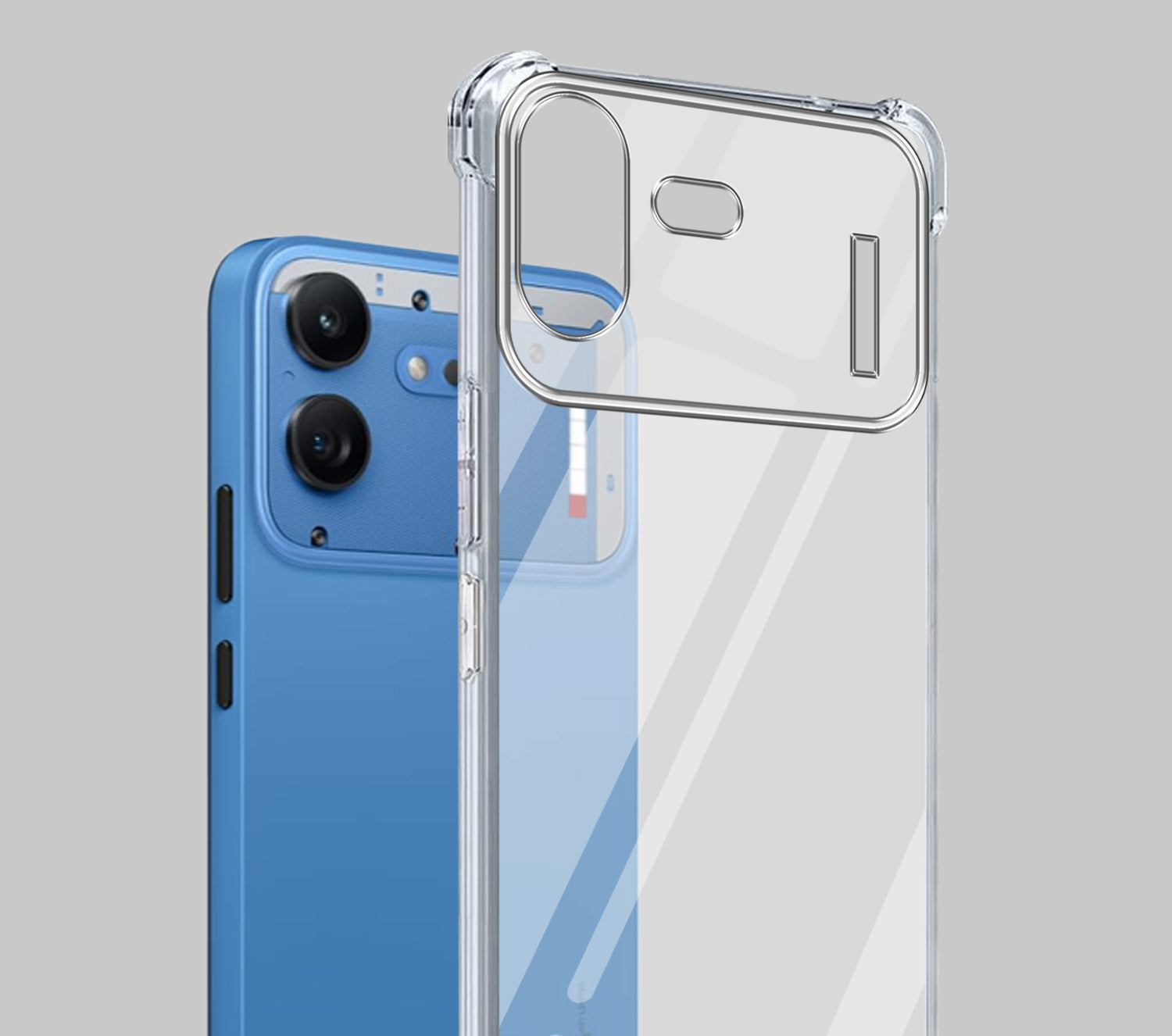 For Nothing Phone 4B 5G Back Cover Shockproof Crystal-Clear (Drop & Camera Protection | Hard Polycarbonate)