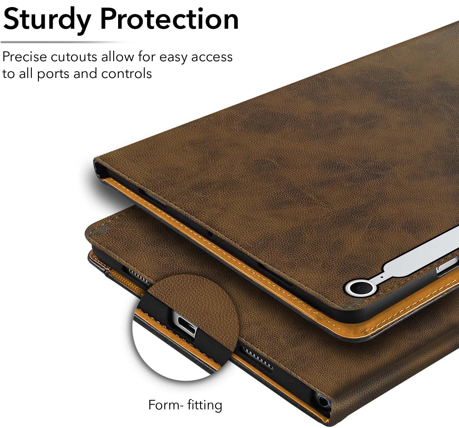 For Samsung Galaxy Tab S10 FE+ SM-X620/ X626/ X626B 13.1 Inch Flip Cover Folio Cover (PU Leather | Multi-Angle Smart Stand | Card Storage Slots | Silicone Back Pouch)
