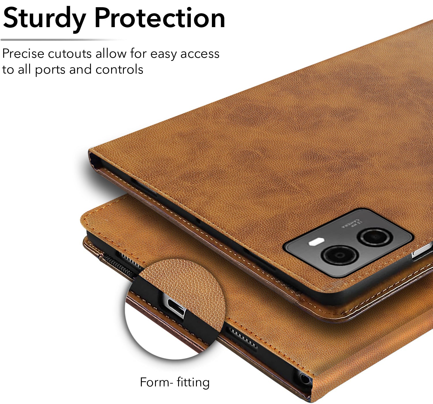 For Lenovo Legion Tab TB320 8.8 Inch Flip Cover Folio Cover (PU Leather | Multi-Angle Smart Stand | Card Storage Slots | Silicone Back Pouch)