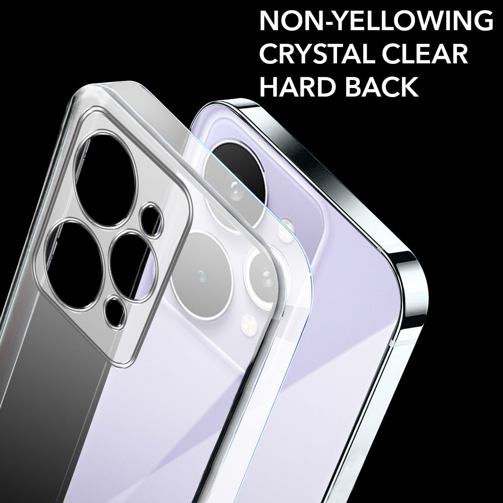 For Realme 15 Pro Lifetime Anti-Yellow Clear Back Cover Case (Sleek Hard Crystal | Shockproof and Camera Protection)