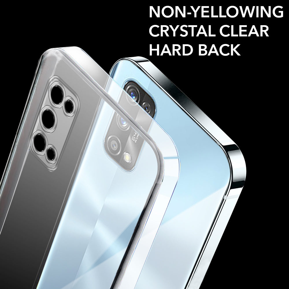 For Realme GT 7 Pro Back Cover Case Lifetime Anti-Yellow Clear (Sleek Hard Crystal | Shockproof and Camera Protection)