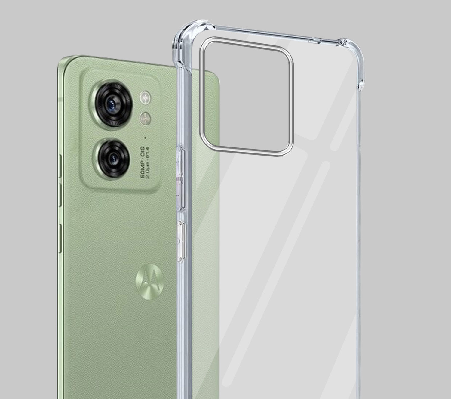 For Motorola Moto Edge 40 Back Cover (Drop & Camera Protection | Hard Polycarbonate)