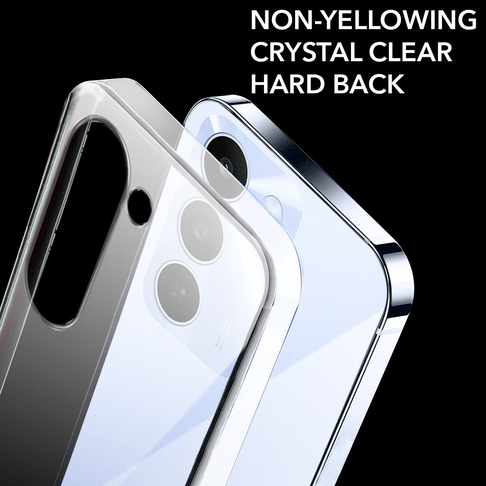 For Realme C83 5G Back Cover Case Lifetime Anti-Yellow Clear (Sleek Hard Crystal | Shockproof and Camera Protection)